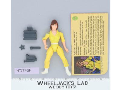 April O'Neil 100% Complete Teenage Mutant Ninja Turtles TMNT 1988 Playmates