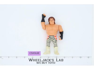 Brutus the Barber Beefcake Zebra Pants WWF Wrestling Series 3 1991