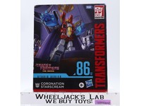 Coronation Starscream 86-12 Transformers Studio Series 2022 Hasbro NEW SEALED