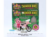 Thunder Bike W/Pink Ranger MMPR Power Rangers 1994 Bandai Action Figure Vehicle