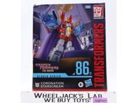 Coronation Starscream 86-12 Transformers Studio Series 2022 Hasbro NEW SEALED