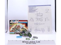 Silver Mirage 100% Complete G.I. Joe 1985 Hasbro Vintage Action Figure Vehicle
