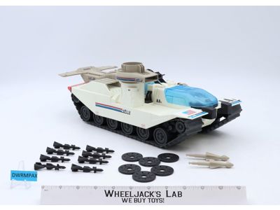 Avalanche Snow Tank 100% Complete G.I. Joe 1990 Vintage Vehicle Hasbro