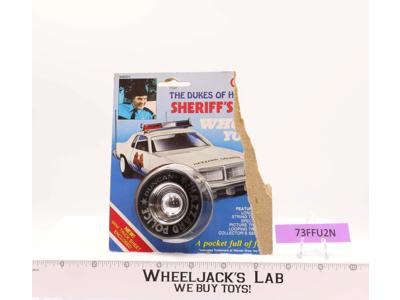 Sheriff"s Car Wheel Yo-Yo MOSC Duke Of Hazzard Duncan Toy Co. 1981 MOSC Vintage