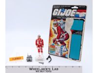 Lifeline V1 100% Complete W/Cardback 1986 GI Joe Hasbro Vintage Action Figure