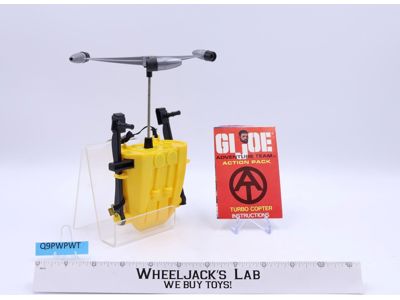 Turbo Copter GI Joe Adventure Team Action Pack 1972 Hasbro Vintage