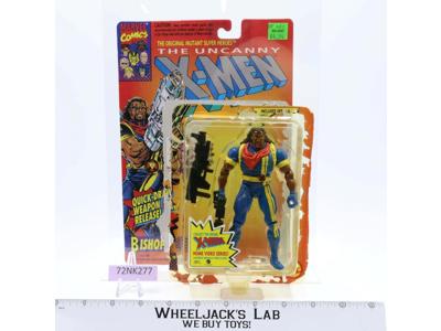 Bishop W/Quick-Draw Weapon W/Card & Bubble 100% Complete The Uncanny X-Men