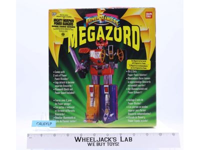 Megazord 100% Complete Mighty Morphin Power Rangers 1993 Bandai 10" Figure