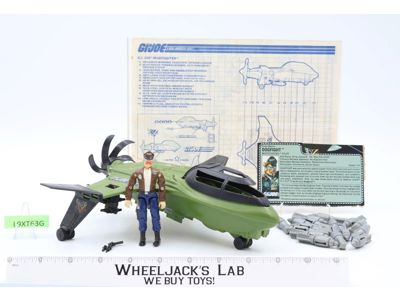 Mudfighter W/Dogfight 100% Complete 1989 GI Joe Vehicle Action Figure Vehicle