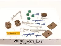 Lot Battle Gear Accessory Pack 2 Set 4 Complete 1984 Weapons G.I. Joe Vintage
