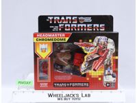 Chromedome Headmaster 100% Complete Transformers Reissue 2020 Hasbro Figure