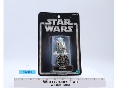 R2-D2 Star Wars Silver Anniversary 2002 Hasbro Action Figure NEW SEALED