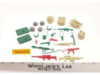 Lot Battle Gear Accessory 3 Set 4 Complete 1985 Weapons G.I. Joe Vintage