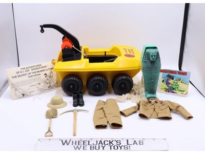 Secret Of The Mummy's Tomb GI Joe Adventure Team 1972 Hasbro Vintage Playset