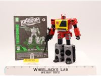 Blaster 100% Complete Transformers Kingdom War For Cybertron 2021 Hasbro Figure
