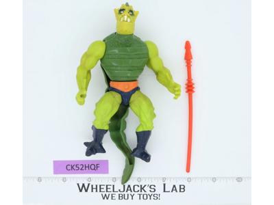 Whiplash 100% Complete He-Man Masters of the Universe MOTU Mattel 1984 Figure