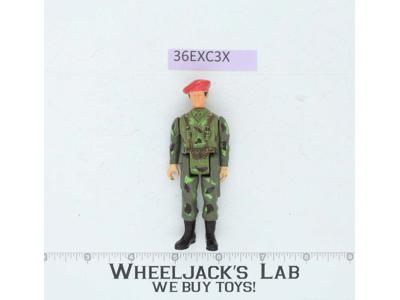 Red Beret Soldier Porto Play 1982 Vintage Action Figure