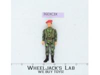Red Beret Soldier Porto Play 1982 Vintage Action Figure