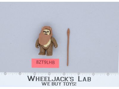 Wicket Ewok 100% Complete TAIWAN Star Wars ROTJ 1984 Kenner Figure NO REPRO