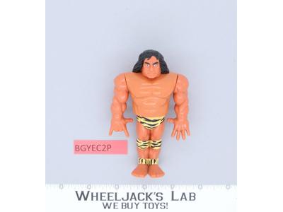 Superfly Jimmy Snuka 100% Complete WWF WWE Wrestling 1991 Hasbro Vintage Figure