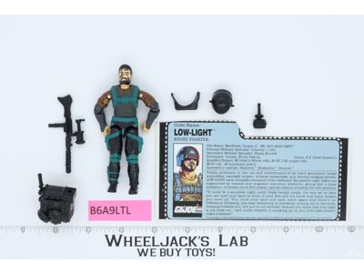 Low-Light V3 100% Complete G.I. Joe 1991 Hasbro Vintage Action Figure
