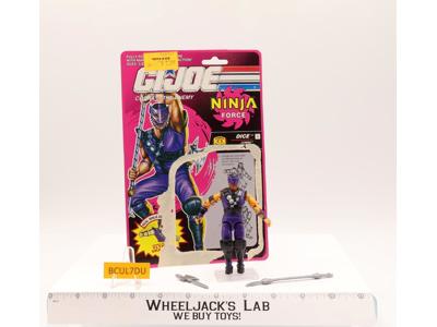 Dice V1 Ninja Force Complete W/ Cardback 1992 G.I. Joe Hasbro Vintage Figure