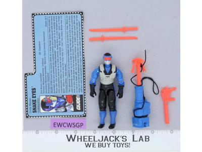 Snake Eyes V4 100% Complete 1991 G.I. Joe Hasbro Vintage Action Figure