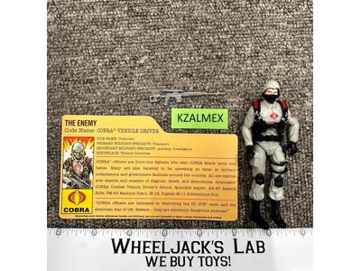 Cobra Vehicle Driver v1 Complete GI Joe Cobra Legions 25th Anniv. 2009 Hasbro