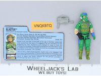 Blaster V1 100% Complete 1987 G.I. Joe Hasbro Vintage Action Figure