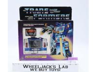 Soundwave & Buzzsaw W/ Box & Insert 1984 Vintage G1 Transformers Action Figure