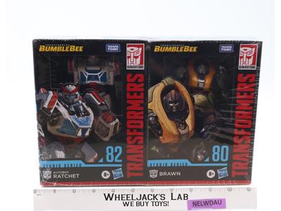 Ratchet 82 & Brawn 80 Transformers Studio Series 2023 Hasbro 2-Pack NEW SEALED