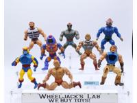 Lot of 8 He-Man Masters Of The Universe MOTU Vintage 1980's Mattel Figures