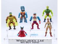 Lot of 6 He-Man Masters Of The Universe MOTU Vintage 1980's Mattel Figures