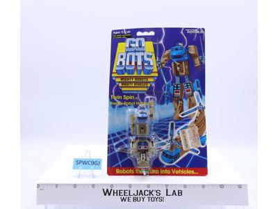 Twin Spin 42 Mighty Robots 1984 Tonka Gobots Vintage Figure NEW MOSC Sealed