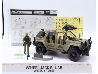 V.A.M.P. W/ Double Clutch GI Joe 2010 Hasbro Action Figure Vehicle