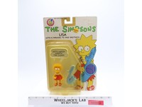 Lisa Simpson from The Simpsons 1990 Mattel Vintage Action Figure NEW SEALED