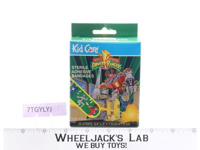 Sterile Adhesive Bandages Mighty Morphin Power Rangers 1994 Kids Care NEW