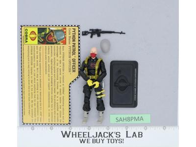Python Officer v2 100% Complete GI Joe 25th Anniversary 2008 Hasbro Figure