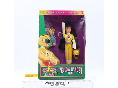 Trini Yellow Ranger Mighty Morphin Power Rangers 1994 Bandai NEW MISB SEALED
