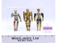 Lot of 3 Captain Power Soldiers Action Figure Mattel 1986 Vintage