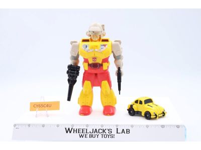 Bumblebee Pretender 100% Complete 1989 Vintage G1 Transformers Action Figure
