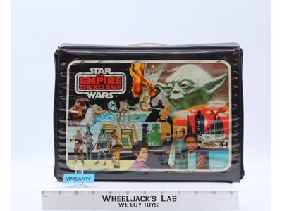 Star Wars ESB Vinyl Collector Case TAN TRAYS W/ Insert 1977 Kenner Storage Case