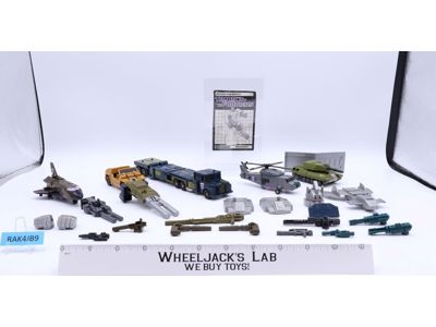 Bruticus METAL 100% Complete Vintage 1986 G1 Transformers Action Figure