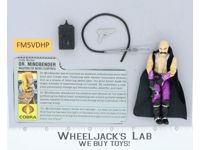 Dr. Mindbender V1 100% Complete G.I. Joe 1986 Hasbro Vintage Action Figure