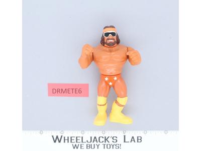 Macho Man 100% Complete WWE WWF Wrestling 1990 Hasbro Vintage Action Figure