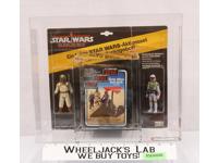 3 Pack Light Blue Boba Fett Klaatu Sail Skiff POTF Parker AFA POP 1 Star Wars