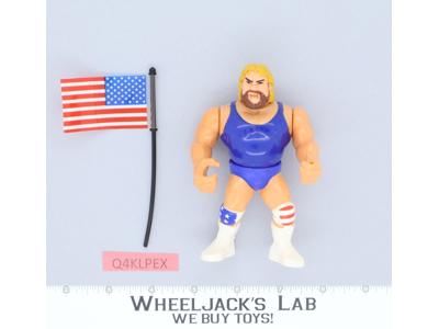 Hacksaw Jim Duggan 100% Complete WWF WWE 1993 Hasbro Vintage Action Figure