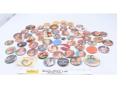 60+ Starsky & Hutch Pins Buttons Badge a Minit 1970's David Soul Vintage