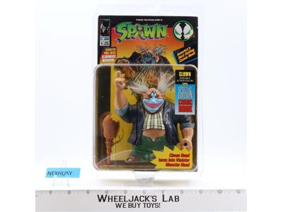 Clown + Comic Book Spawn 1994 Todd Toys Action Figure NEW SEALED