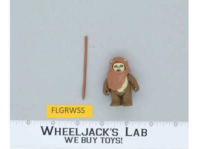 Wicket Ewok 100% Complete TAIWAN Star Wars ROTJ 1984 Kenner Figure NO REPRO